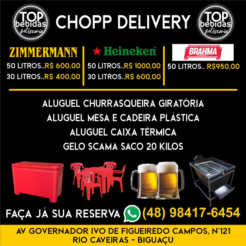Top Bebidas Biguaçu SC